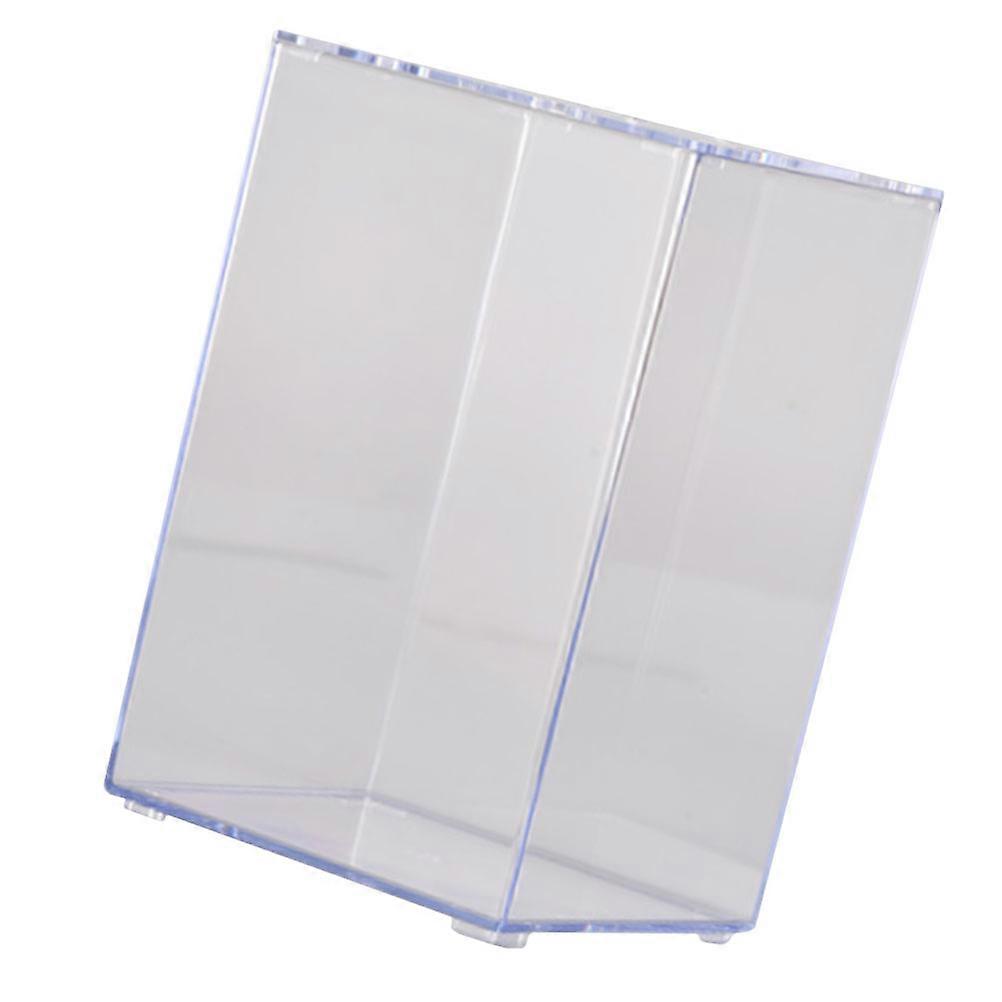 Small Fish Tank Acrylic Tank for Storage 4Pcs Transparent Fish Box
