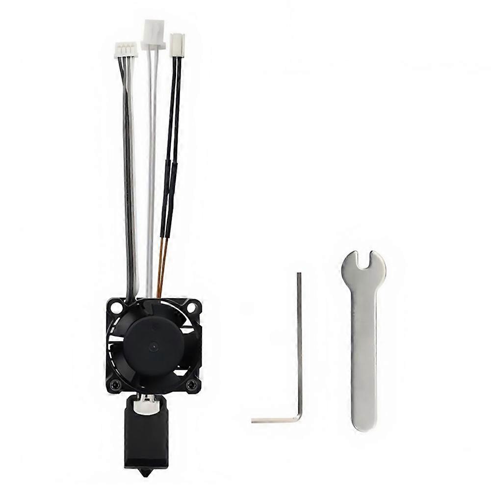 For Bambu Lab X1 3D Printer end Kit with Cooling Fan Hardened Steel Nozzles Enhanced Printing Precision 0.4MM