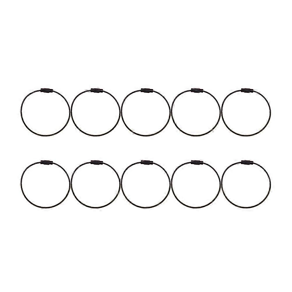 Key Chain Parts Metal Keyring for Decoration 30Pcs Keychains