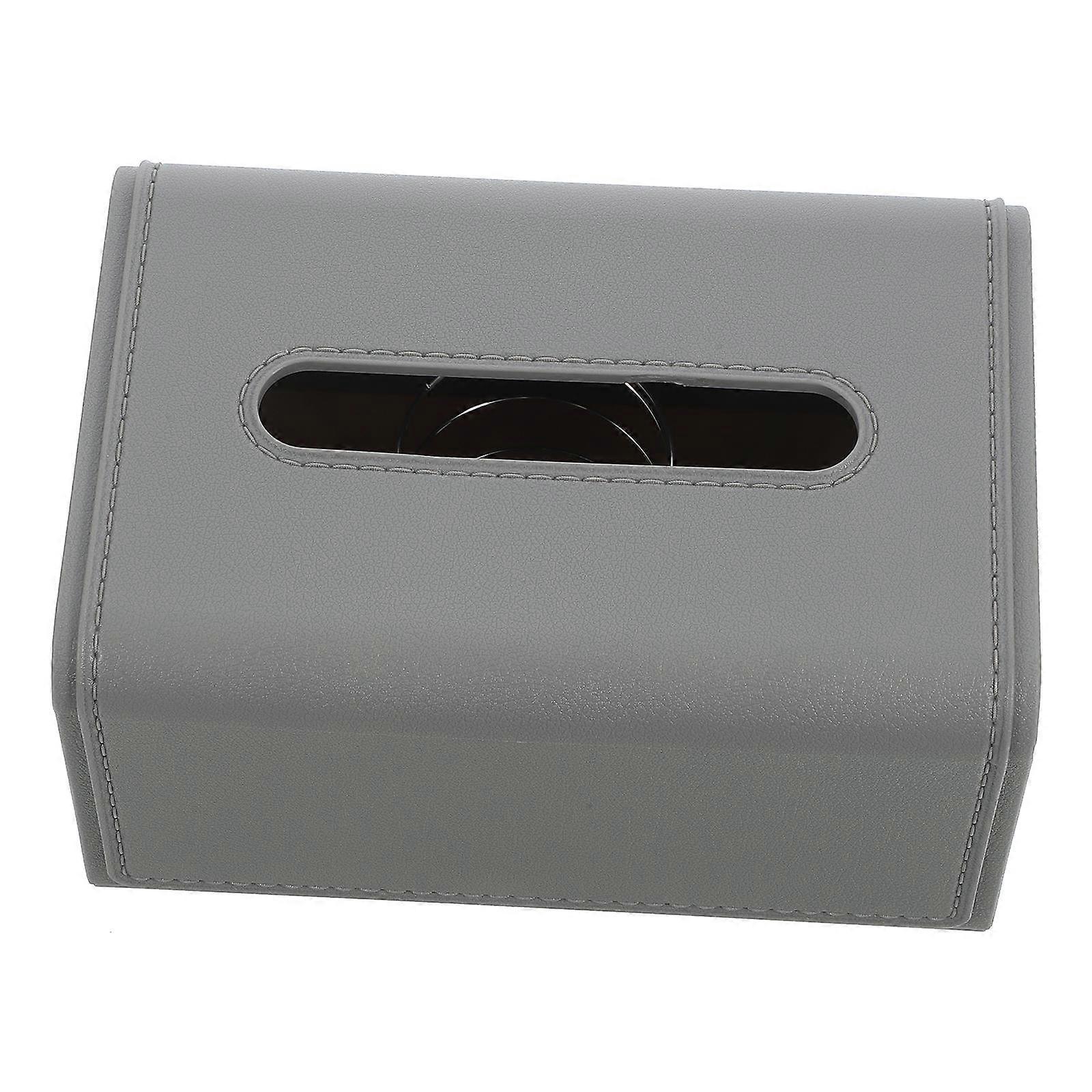 Tissue Tissue Holder for Paper Towels 2Pcs Grey Plastic Material