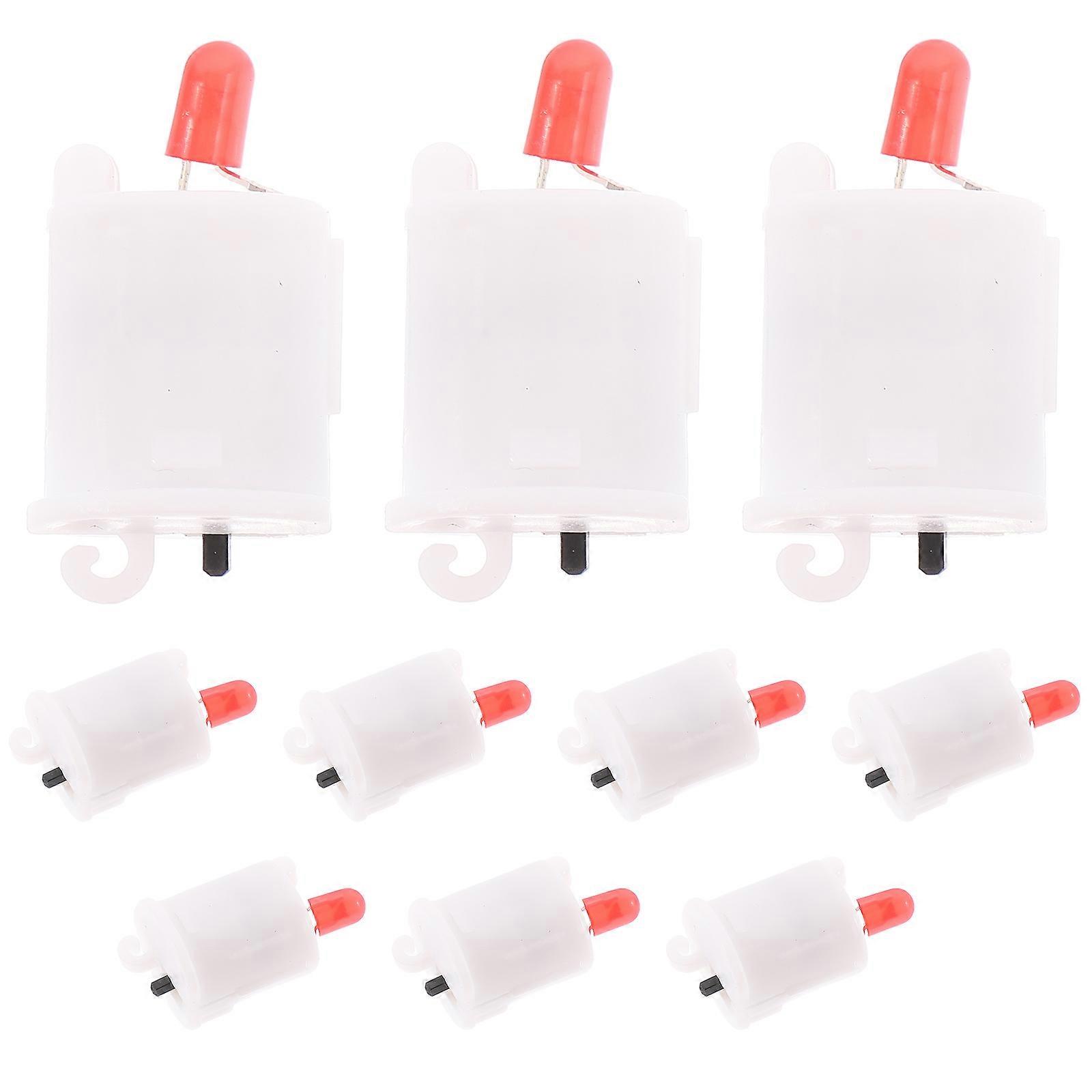 48Pcs LED Lights for DIY Paper Mini White Lamps