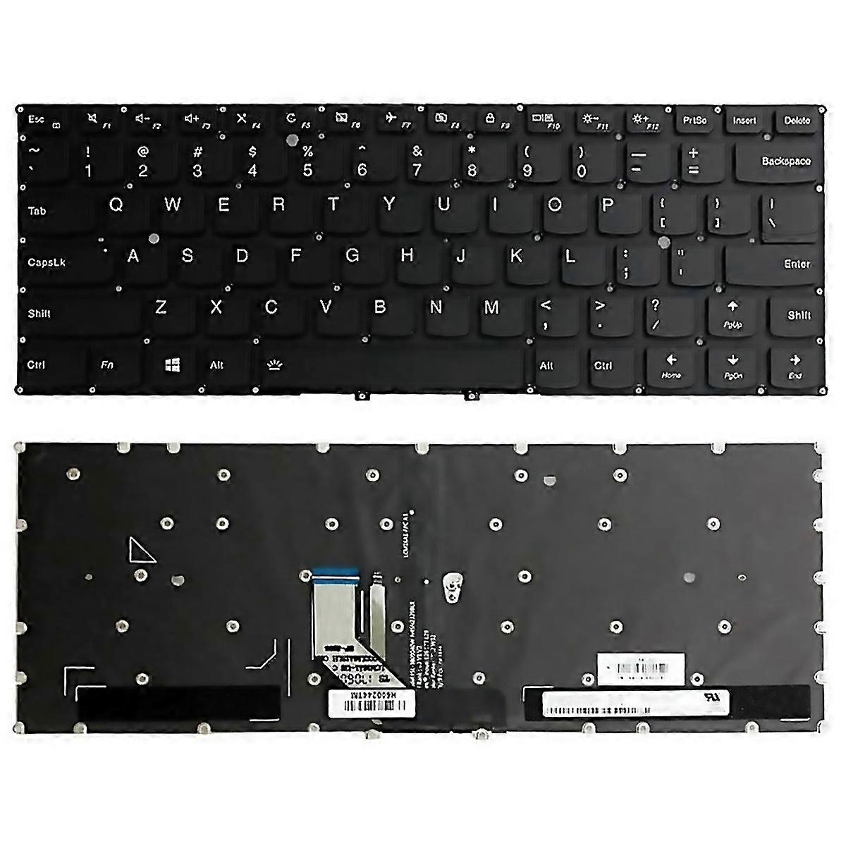 For New Backlight Laptop Keyboard Without Frame For Lenovo Yoga 91013jkb Yoga 5