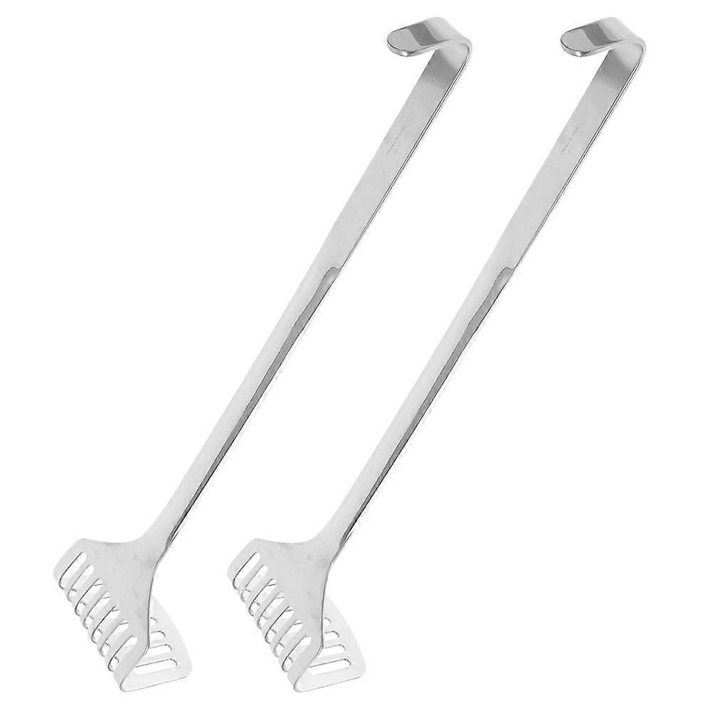 Manual Potato Mud Crusher Long Handle Potato Masher for 4Pcs Use