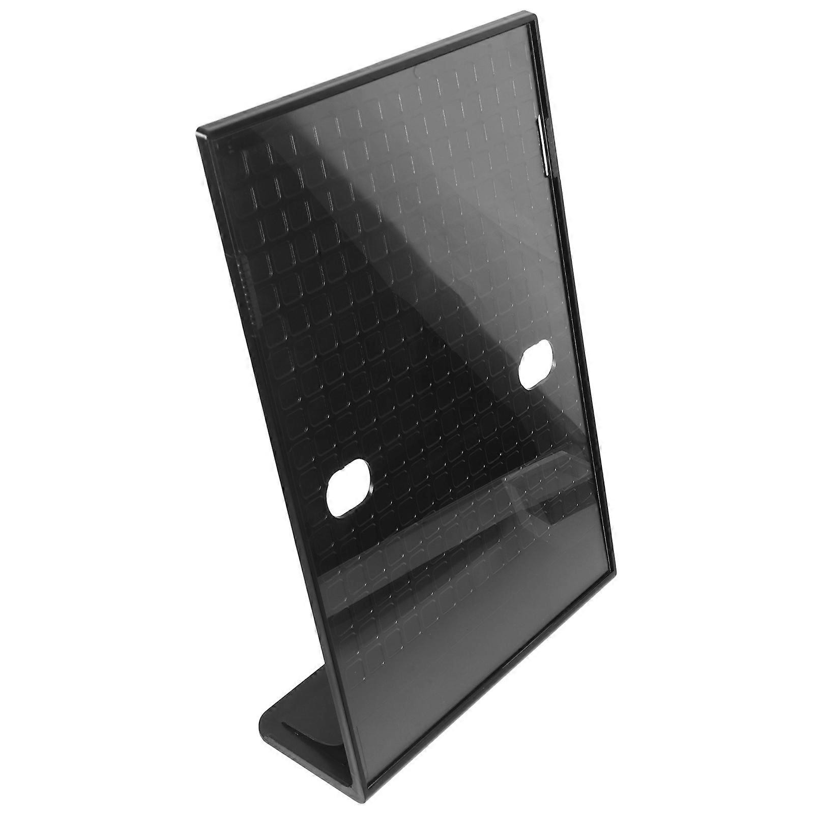 Clear Plastic Sign Holder Menu Display Stand for Display 2Pcs Type