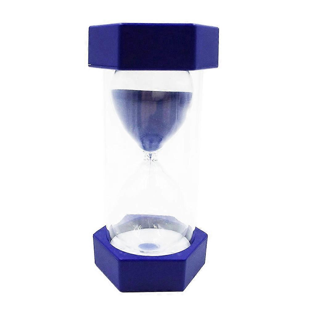 Household 20 Minutes Hourglass Timer Decorative 3Pcs Blue Design