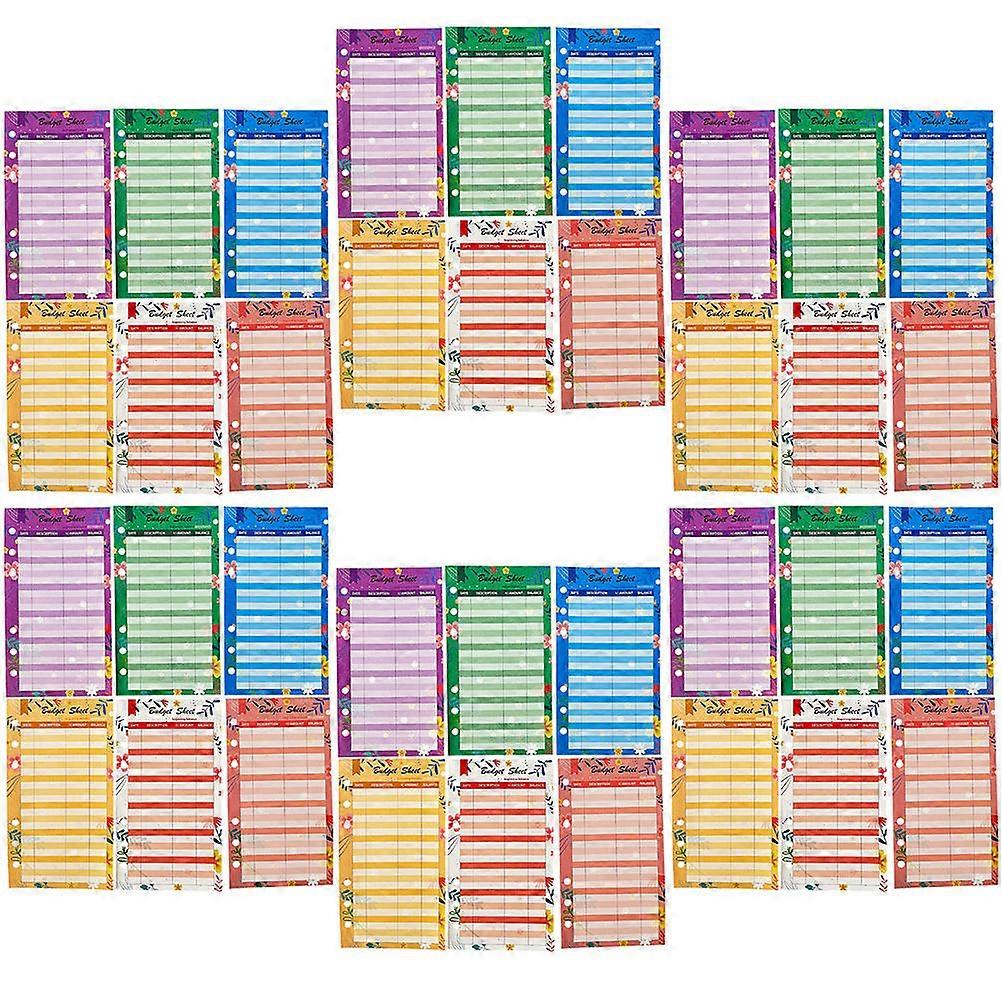 Budget Sheets Practical Planner Inserts for Budget Planning 144 Sheets