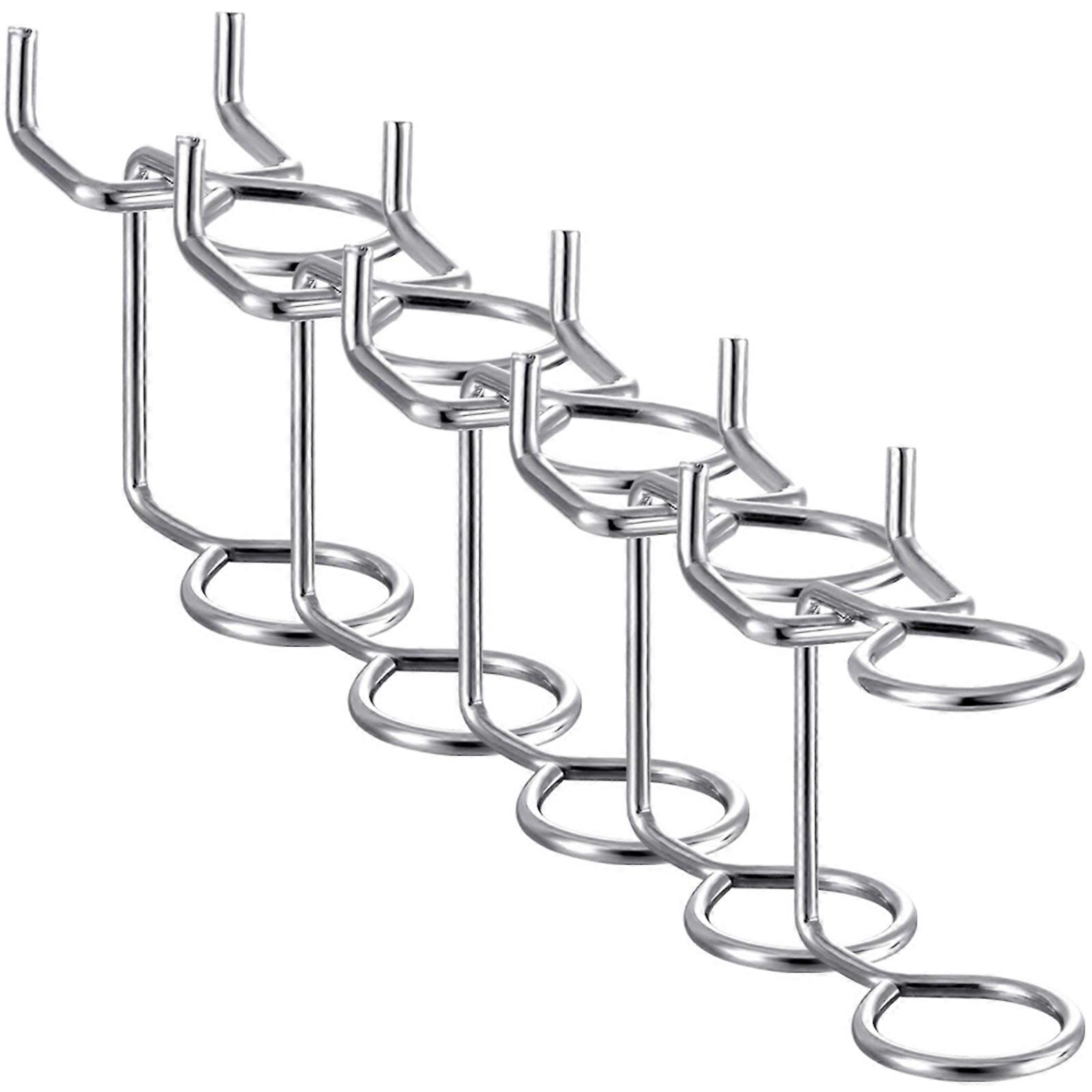 Pegboard Screwdriver Organizers for Storage Use 25Pcs Silver Racks