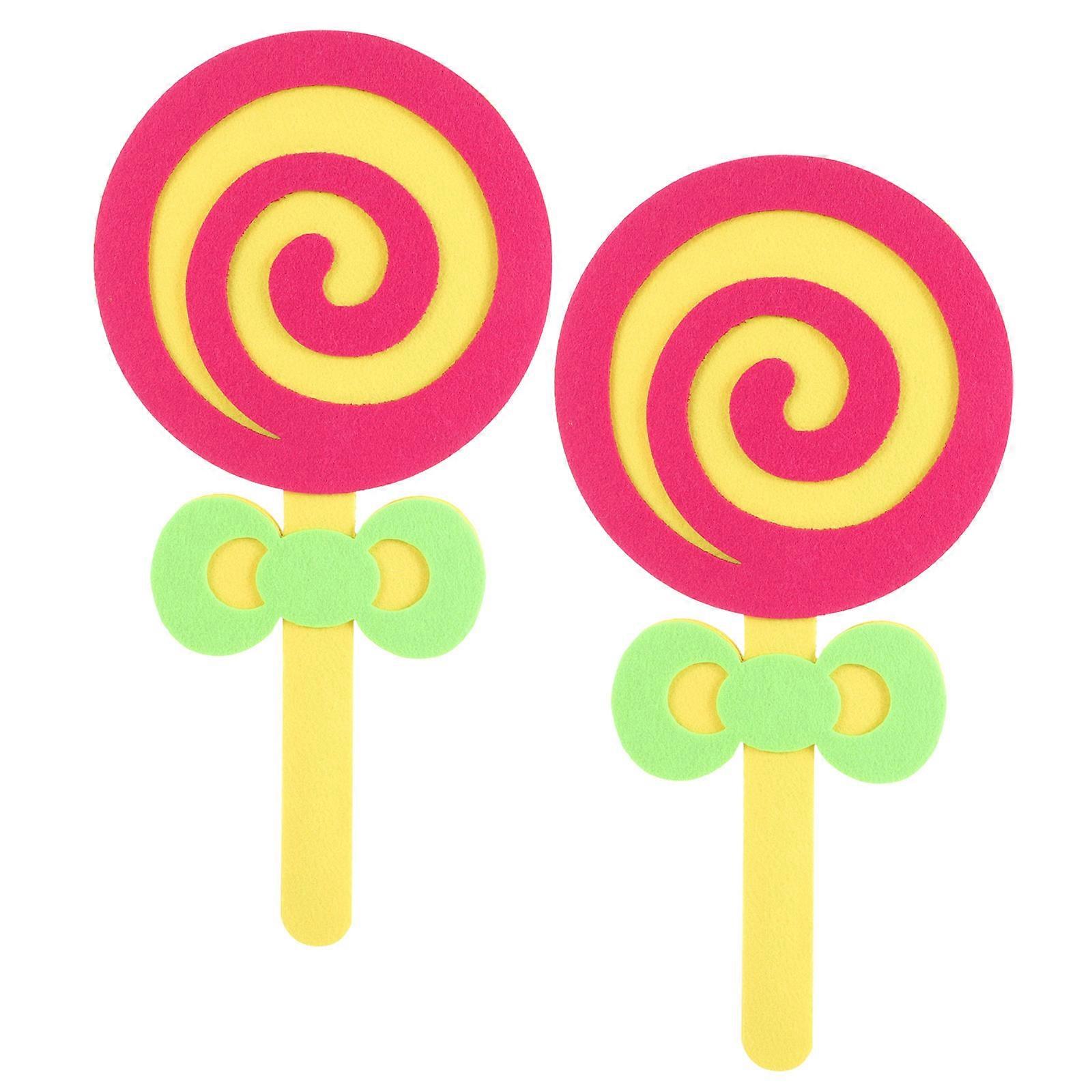 Lollipop Prop Performance Party Decoration Prop for 8Pcs