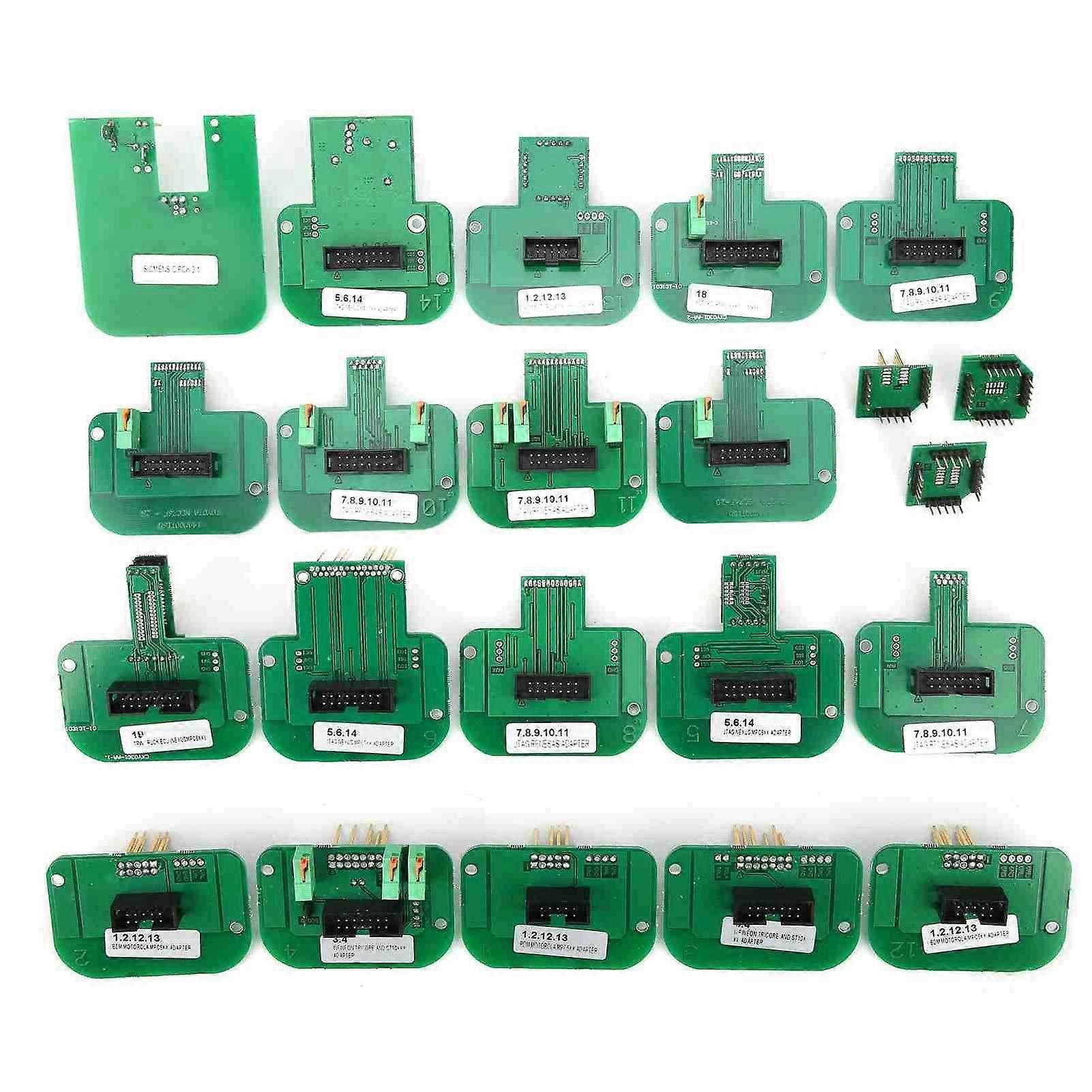 22pcs BDM Probe Adapters Chip Tuning Tool Accessory Kit Full Set for KTAG KESS/Trasdata