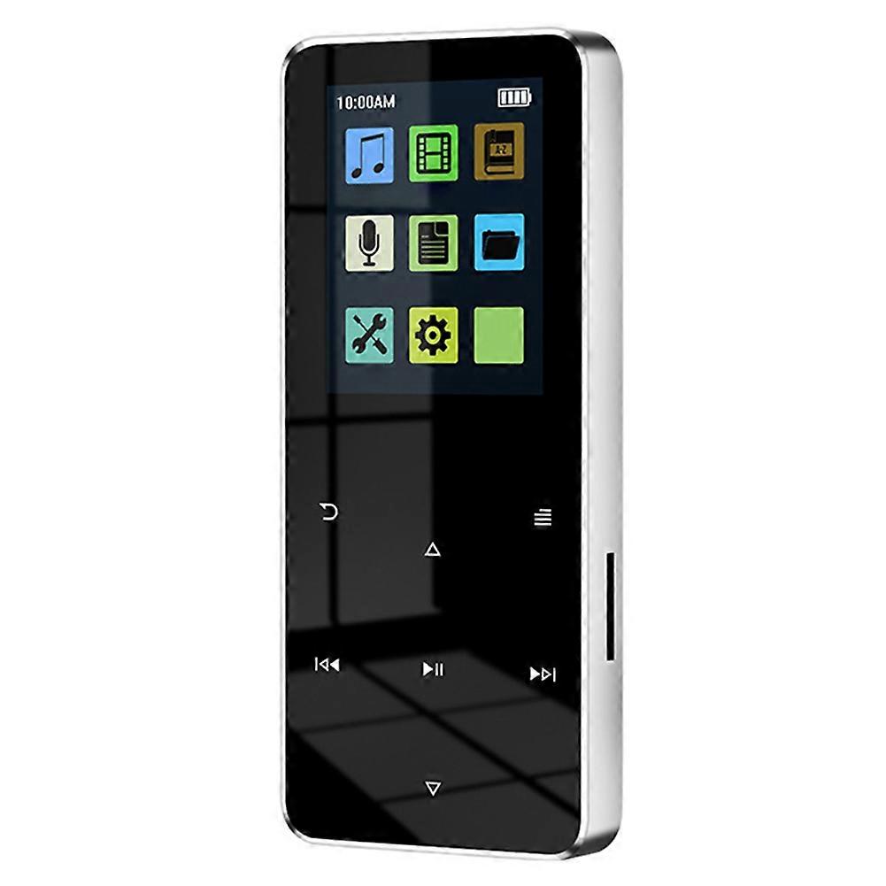 TFT Mp4 Video Player USB 2.0 3.5mm Jack Bluetooth-Compatible 5.0 Sports Mp4 with E-Book Recording Built-in Speaker