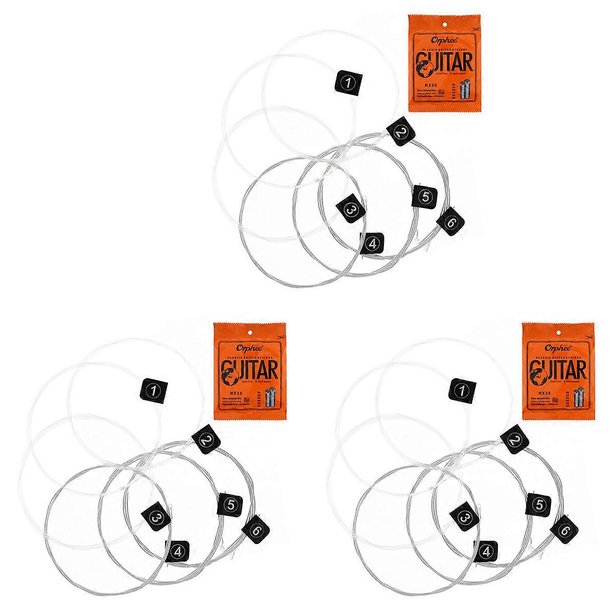  6pcs/set Guitar Strings Conventional Guitar String NX-35