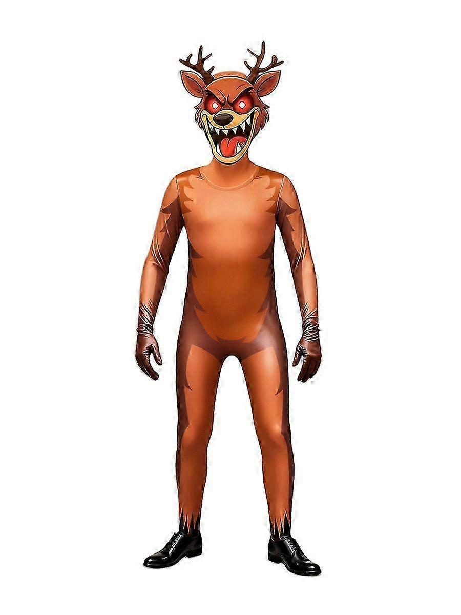 99 netter i skogen Cosplay-kostyme Jumpsuit Festkostyme Bodysuit