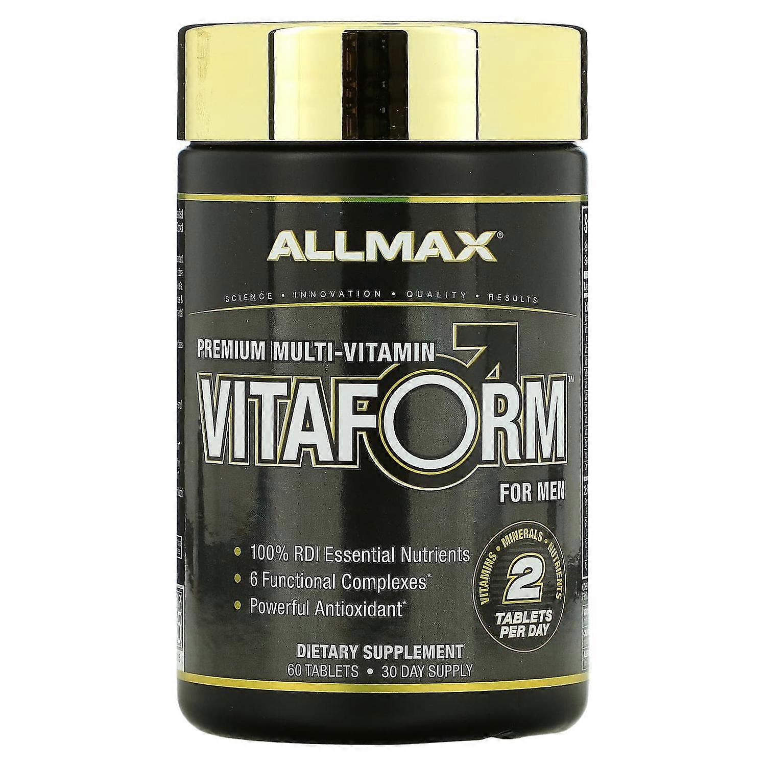 ALLMAX, Vitaform, Premium Multi-Vitamin For Men, 60 Tablets