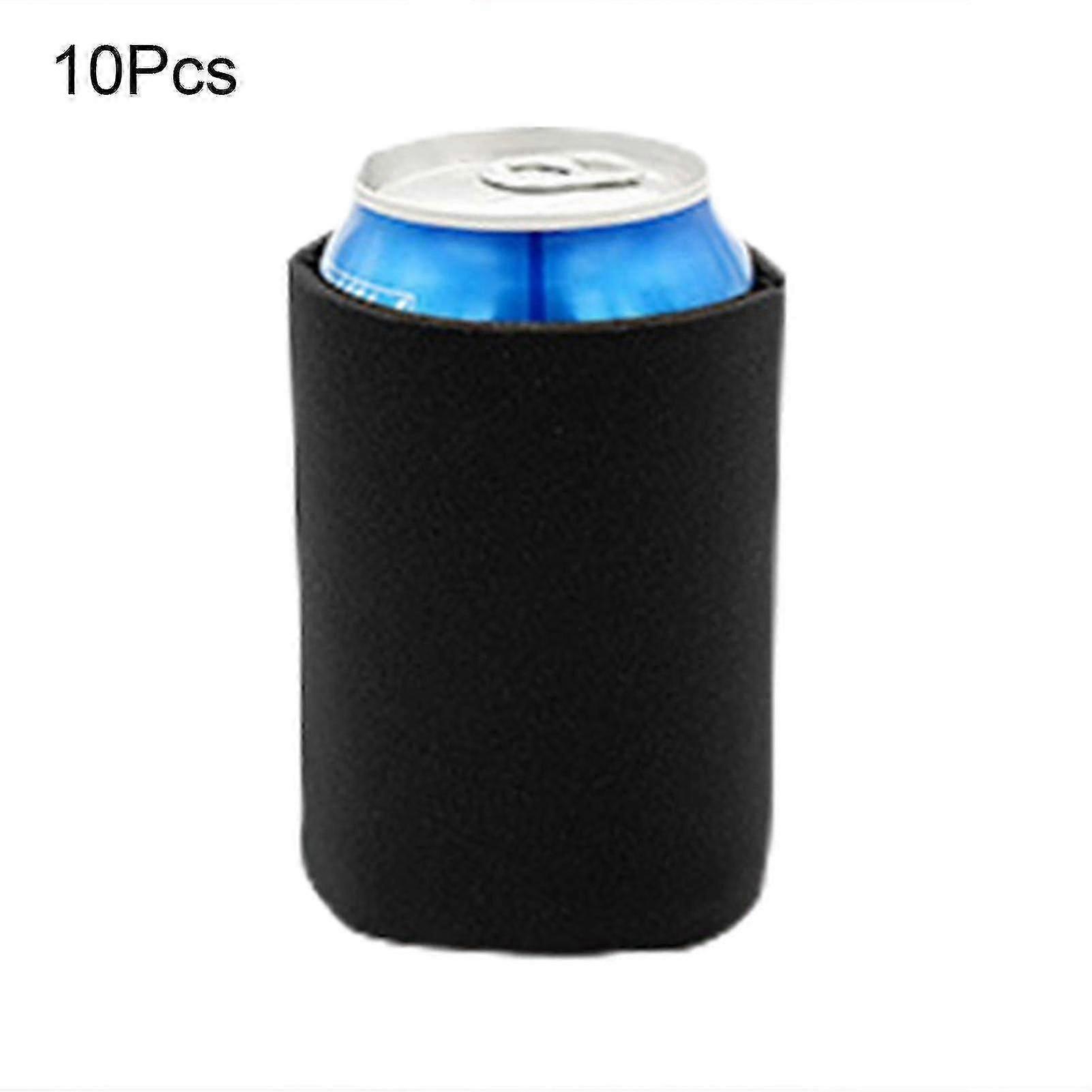 10pcs Waterproof Can Cooler - Cold-retaining Foam Bottle Protective Covers