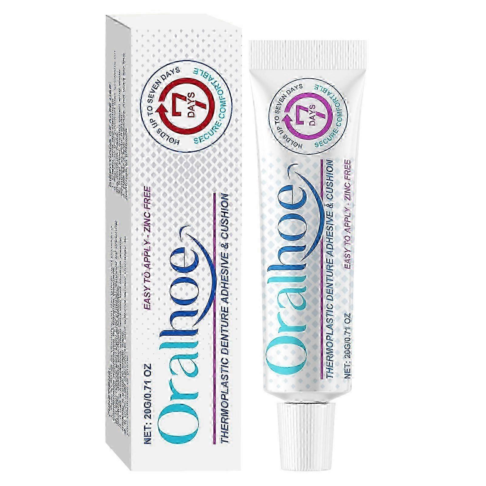 strong holding denture reliner adhesive for stability