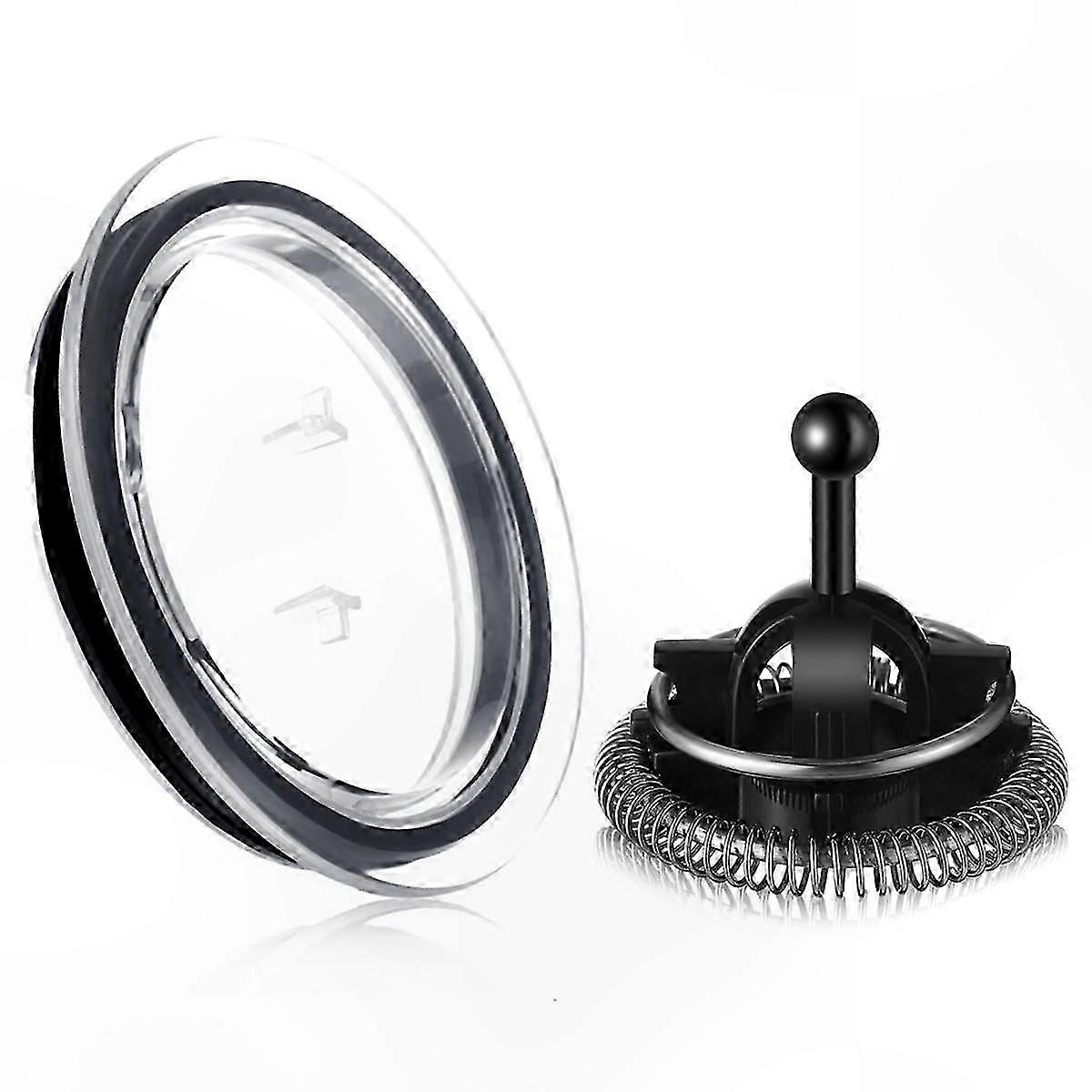 Milk Frother Lid and Whisks Replacement for Aeroccino 3, Frothing Accessories Kit