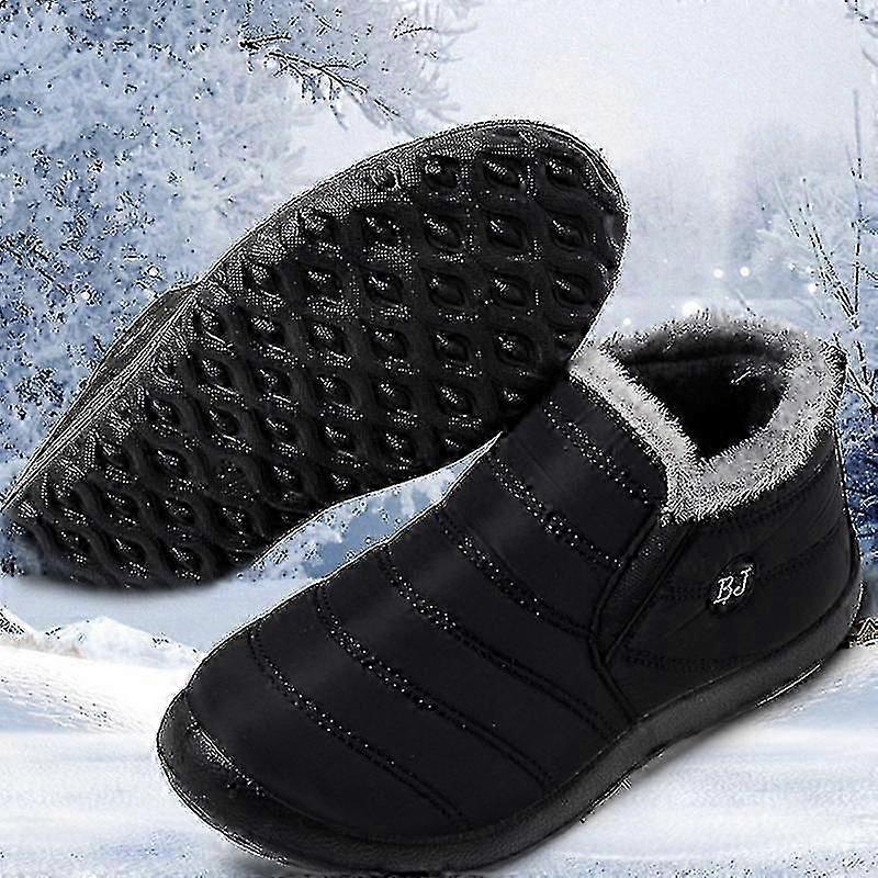 Bayan Kar Ayak Bileği Botları Bayan Kış Sıcak Kürk Astarlı Su Geçirmez Spor Ayakkabı