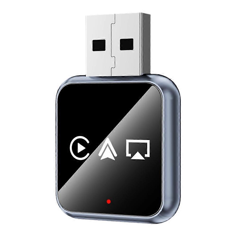 3 In1 Wireless Carplay Adapter Smart AI Carplay Airplay Android Auto USB Dongle Adapter Wired Carplay to Wireless