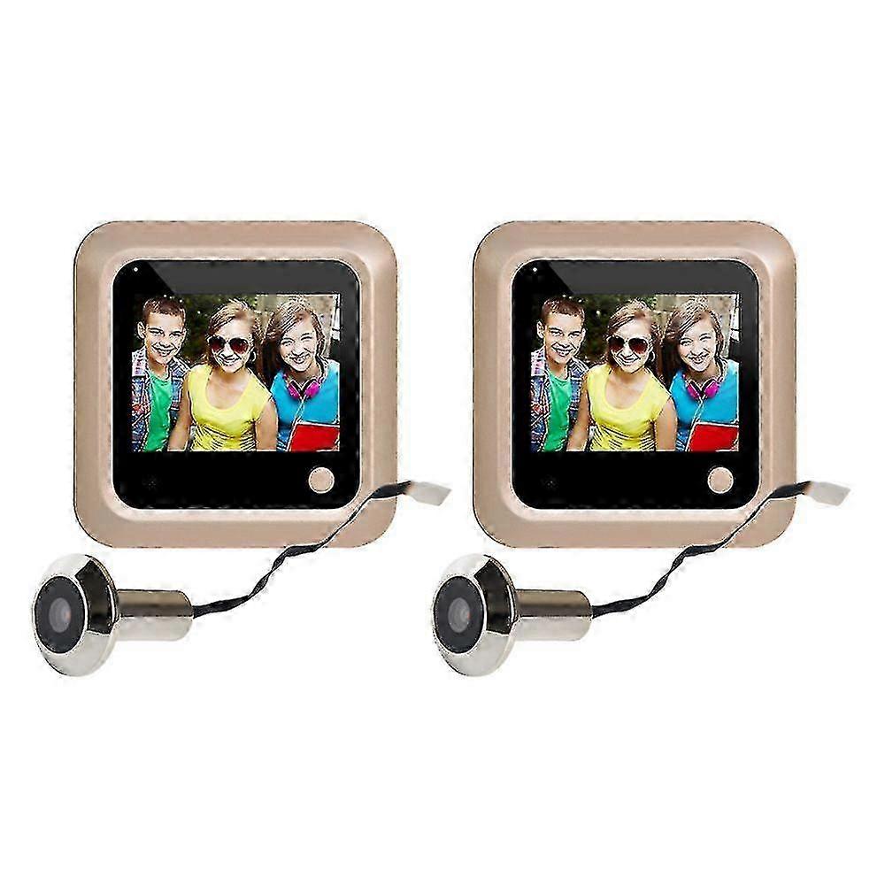 Digital Peephole Angle Visitor Information