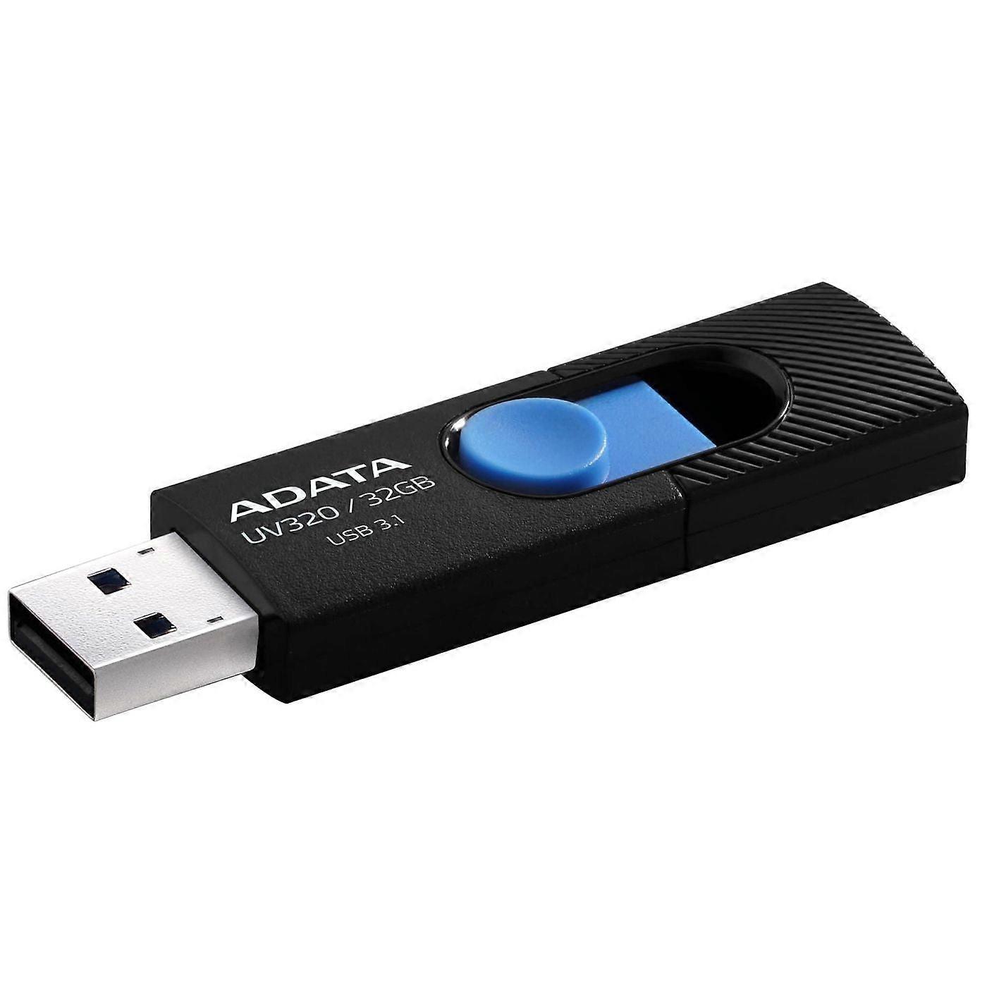 Adata Uv320 Usb Flash Drive 32 Gb Usb Type-a 3.2 Gen 1 (3.1 Gen 1) Black, Blue