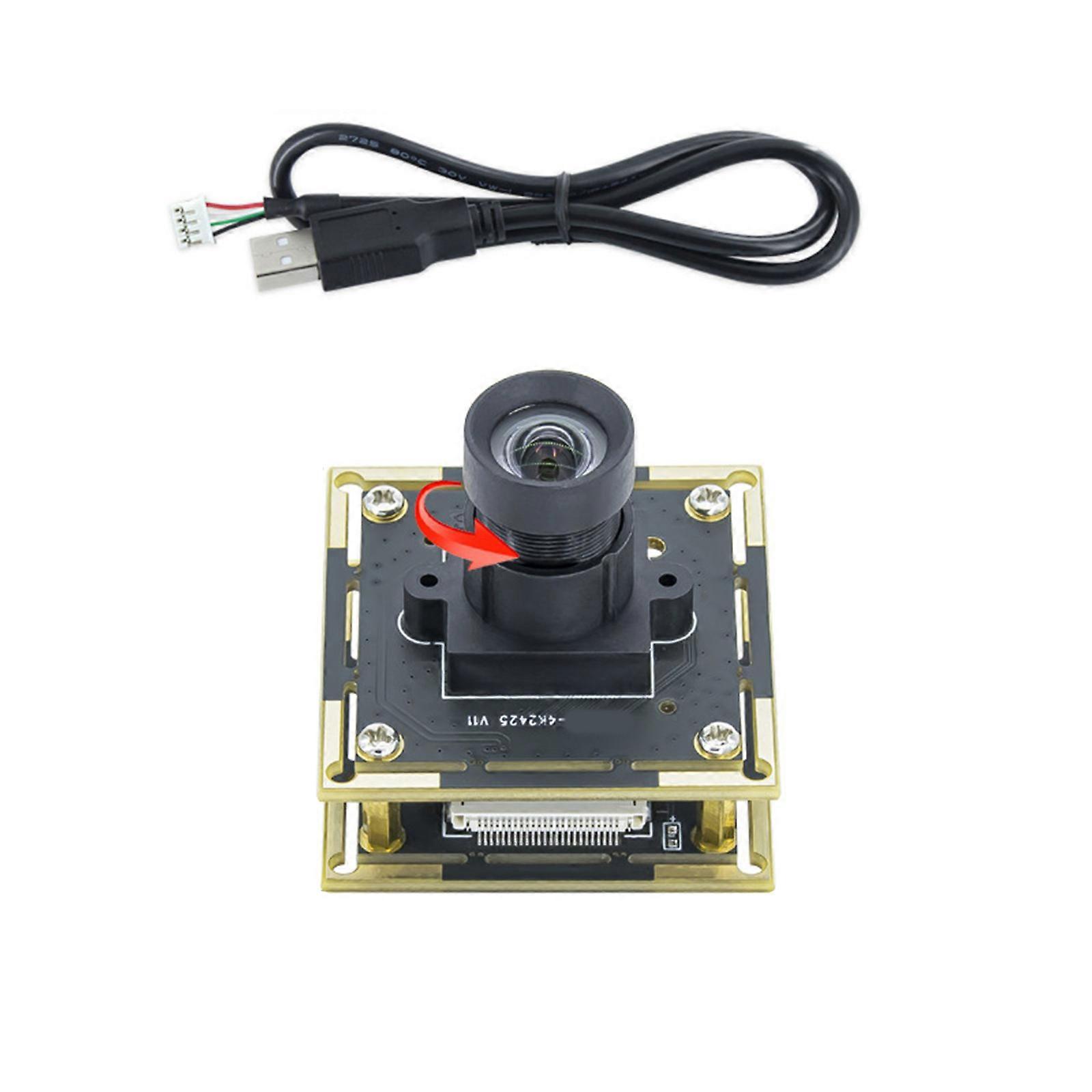 Multiple Purpose 4K Camera Module 8MP IMX2174 Sensoring 30fps Auto Focused Plastic Housing Intelligent Device Compatible Multicolor