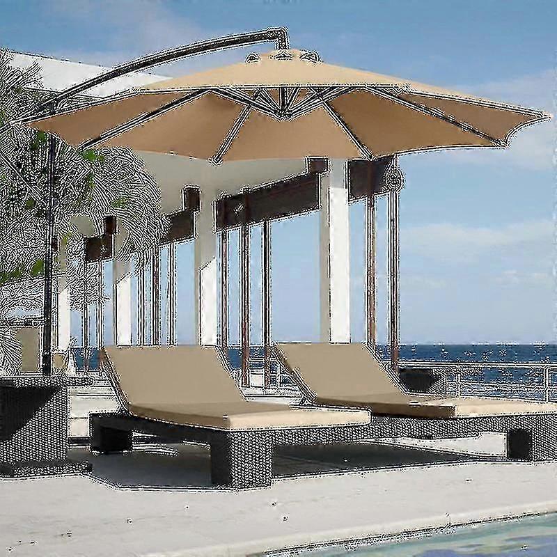 Sun shade canopy for outdoor spaces with 3m round cover