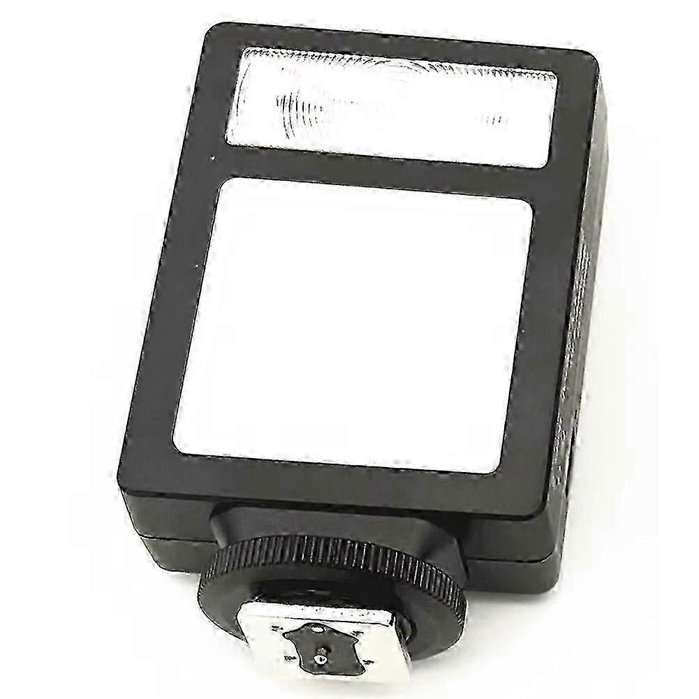 25-26 Mini 2in1 LED Fill Light + Speedlite Bi-Color Adjustable 2500-6500K for Most Camera