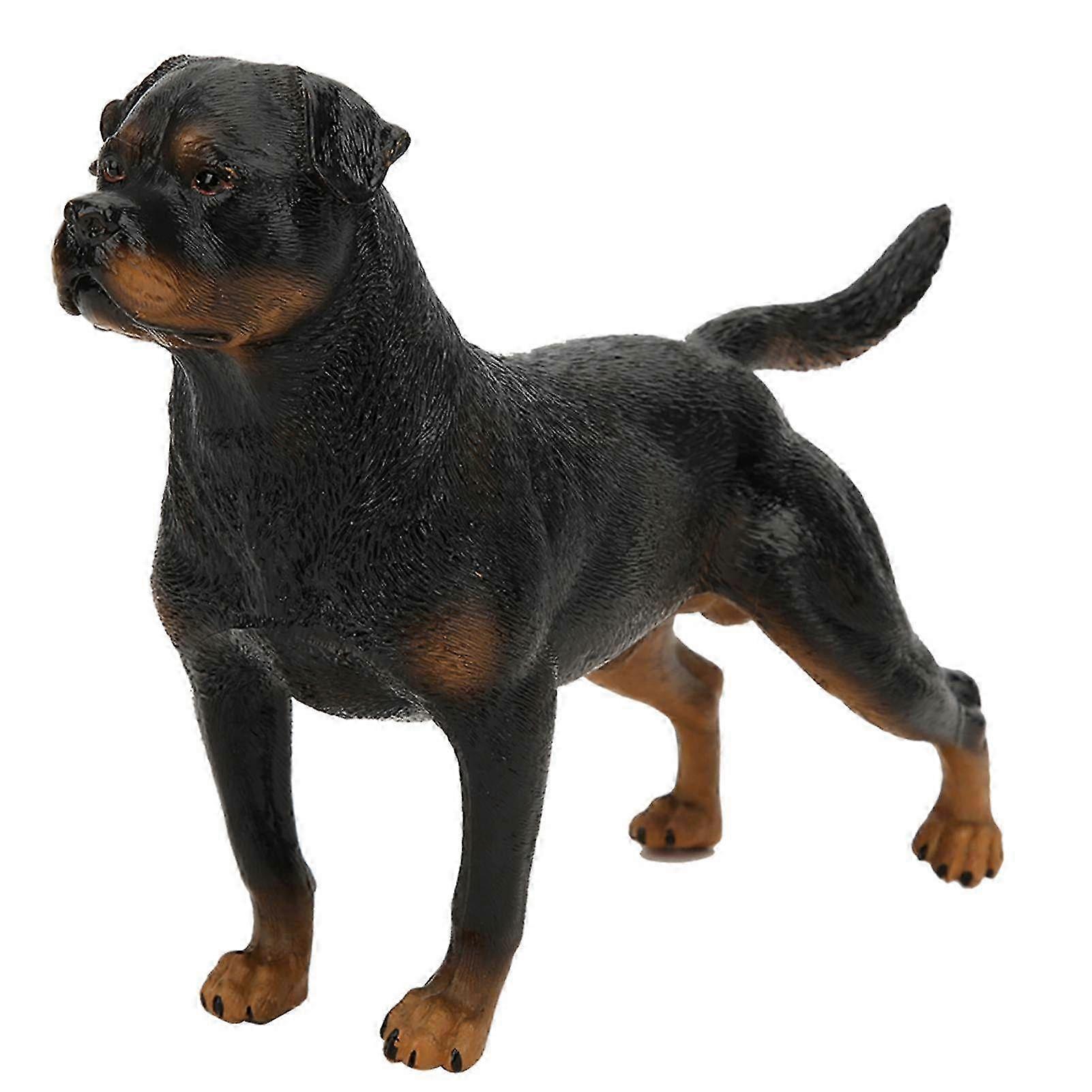 RottweilerSimulation Model Ornaments Desktop Decoration Child Educational Toy