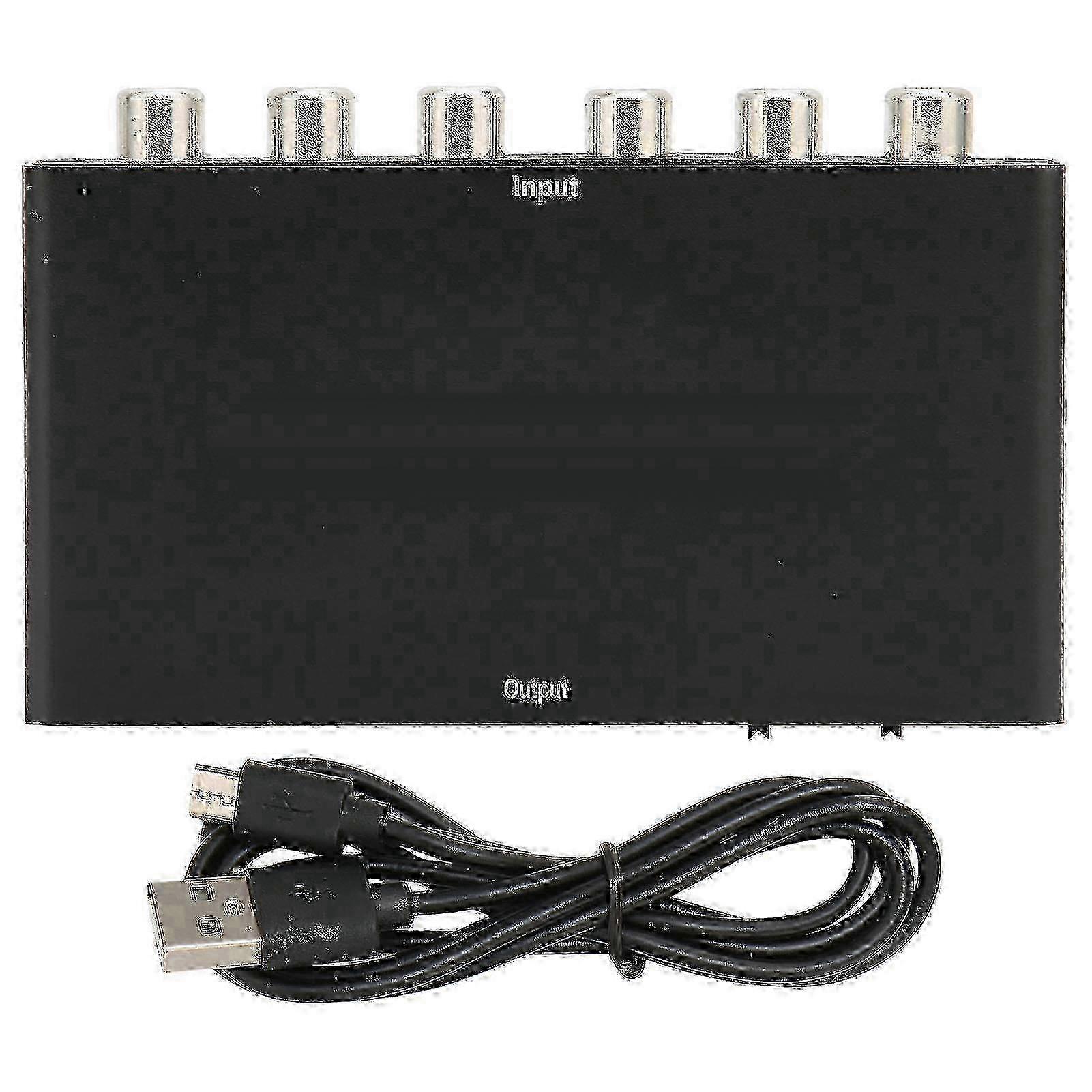 RCA to HD Multimedia Interface Converter HD Video Converter Support for TV for Xbox for PS4 for PS3