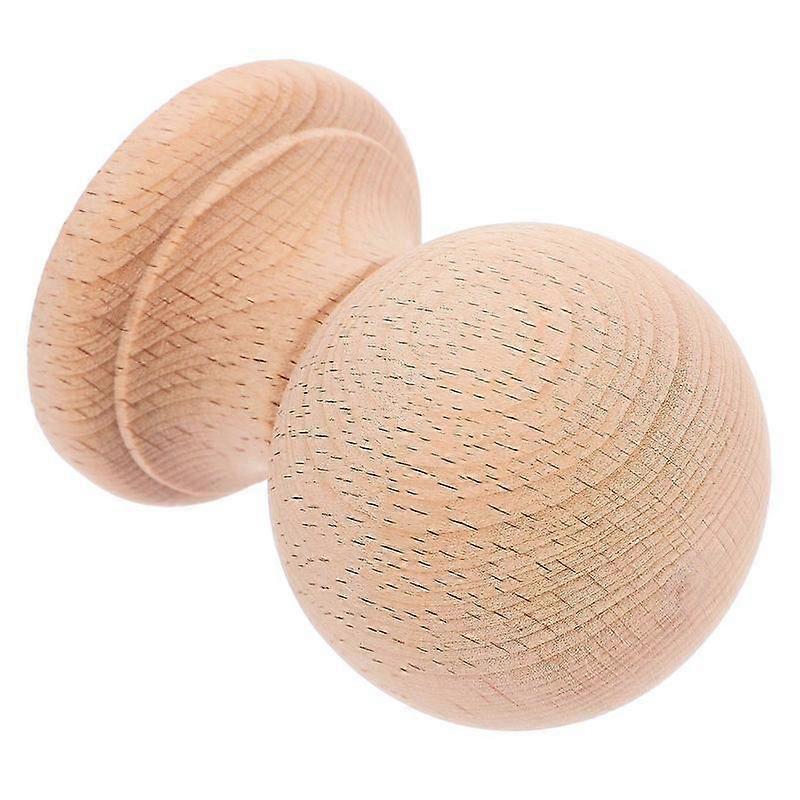 Wooden Bed Post Finials Unfinished 4Pcs Decorative