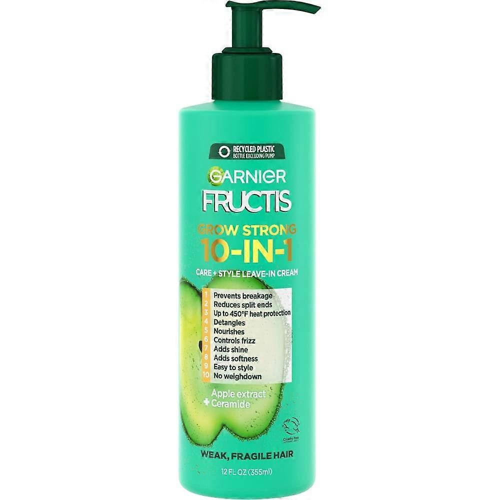 Garnier Fructis Grow Strong 10合1免洗面霜，12盎司