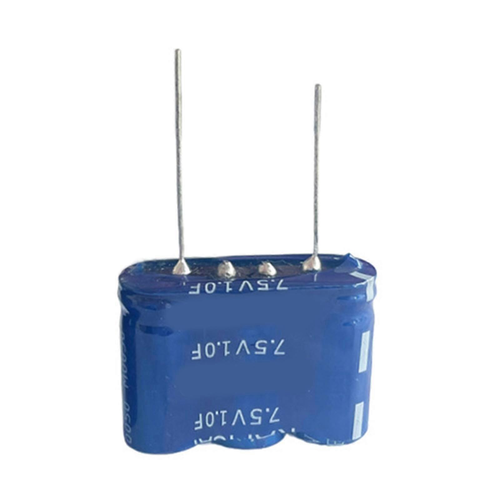7.5V 1F Super Capacitor Highly Power Density Instantaneous Current Output Not Need Maintenance For Circuit Protections Multicolor