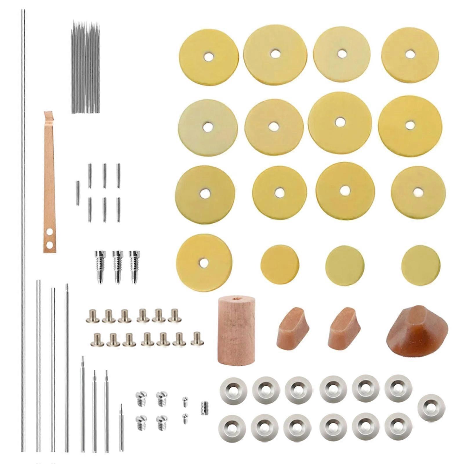 Flute Care Set With Detailed Instructions Compacts Flute Repair Tool For Performers Band Players And Travel Use Multicolor