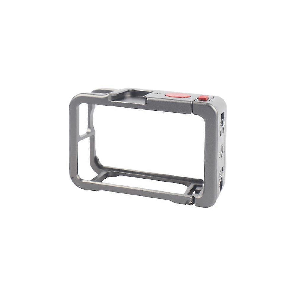 For DJI Action 6 Camera Metal Cage Horizontal Vertical Protective Case