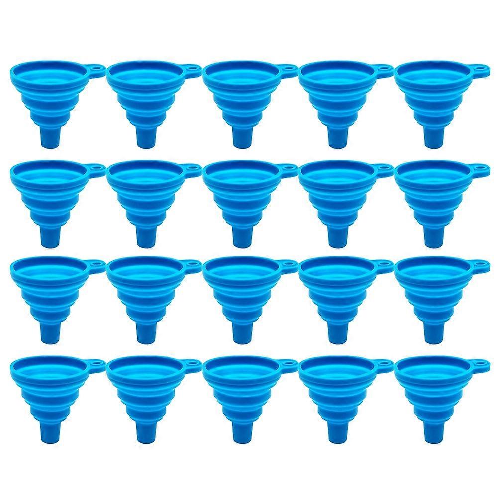 Multifunctional Portable Mini Funnel, Retractable Silicone Folding Funnel for Kitchen,Kitchen Tools