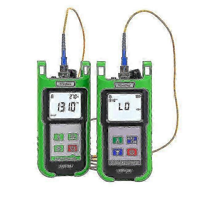 Fiber optic light source for Komshine KLS-356 with power meter and tester