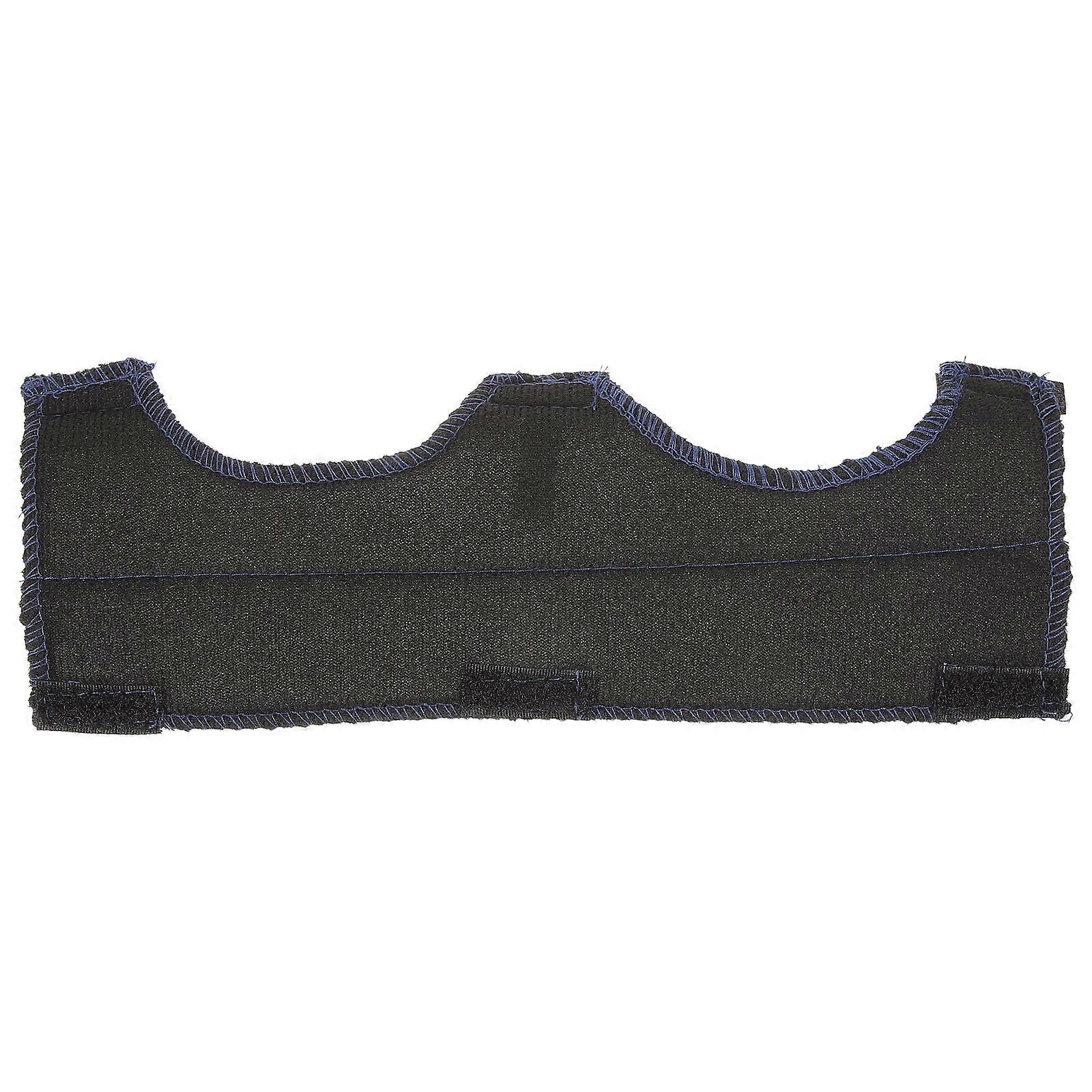 Cotton Material Hat Sweat Liner Black for Sweat Absorption 1 Piece