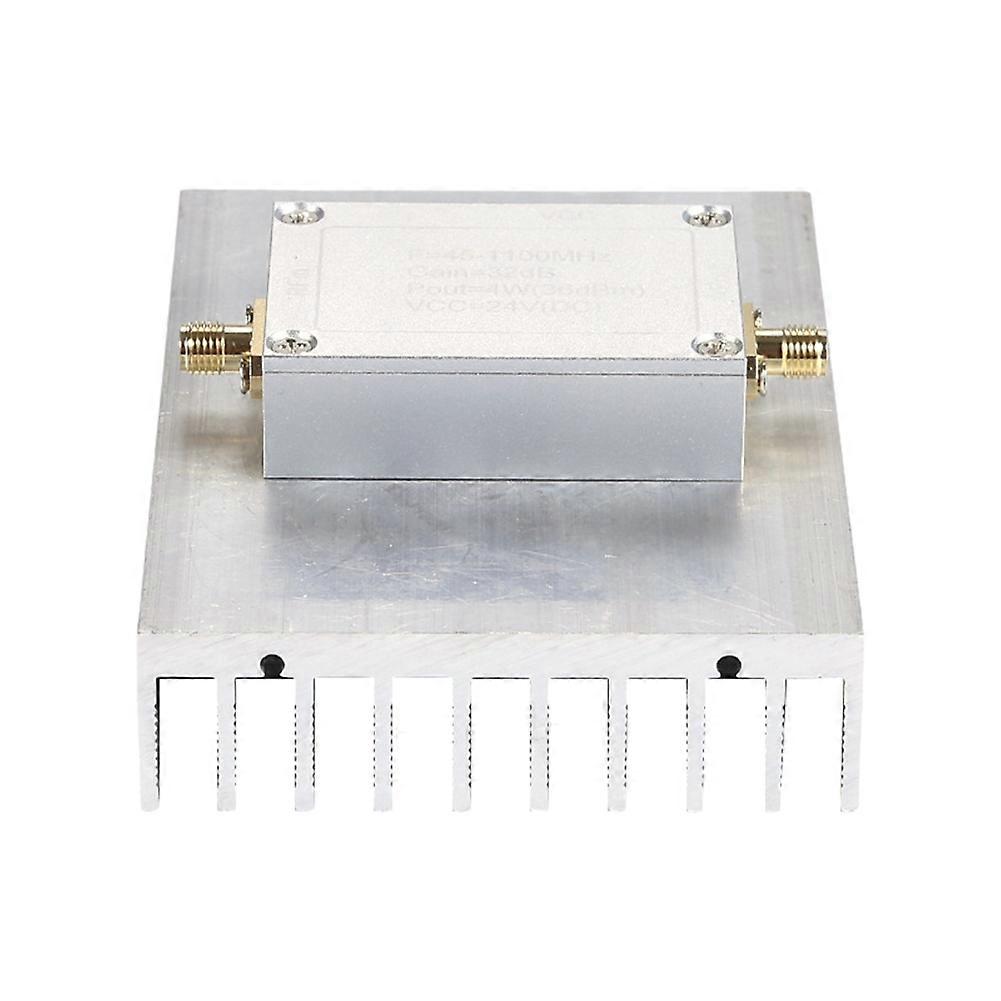45-1100MHz RF Power Amplifier 32dB Gain Class A Amplifier High Linearity Amplifier for UAV Image Transmission for RFID