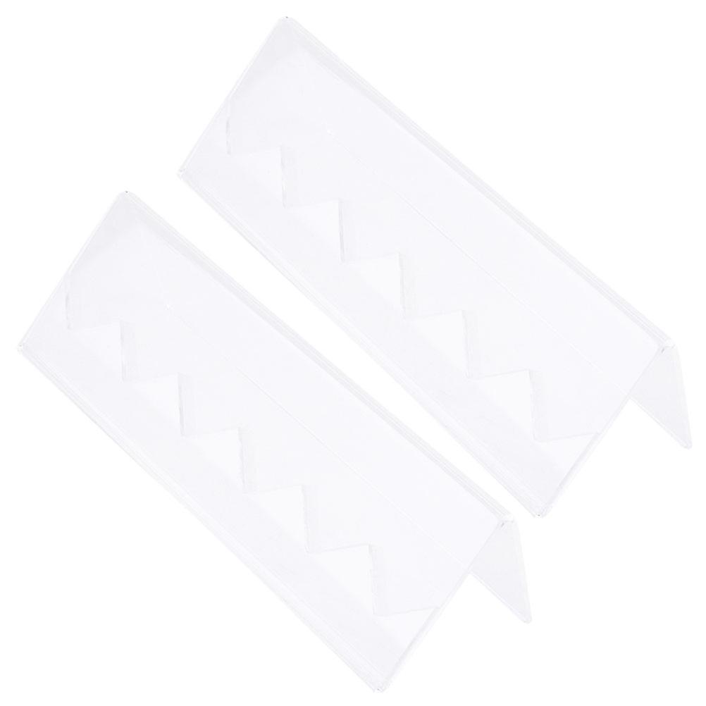 Transparent Acrylic Coin Rack for Storage 8Pcs Display Stand for Coins