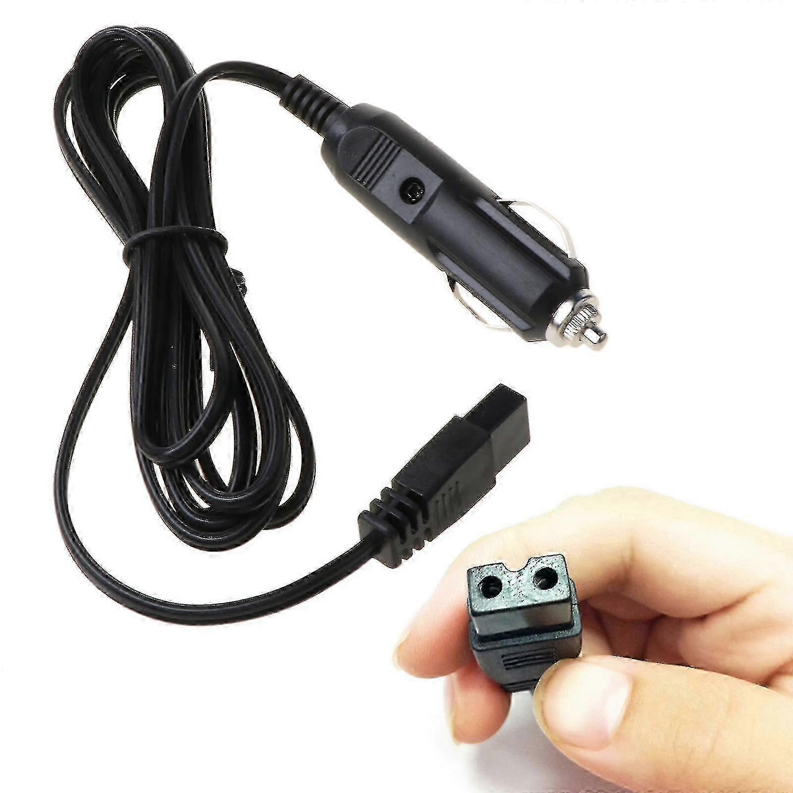 12V 10A Cigar Plug DC Power Cable for Car Cooler Box Mini Fridge
