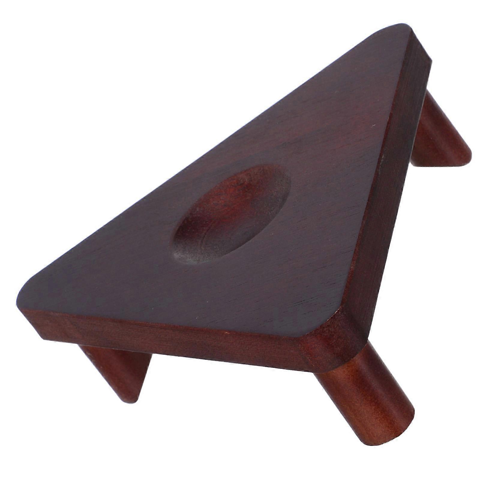 Sports Ball Rack Wood Ball Stand for Display Featuring Triangular Design