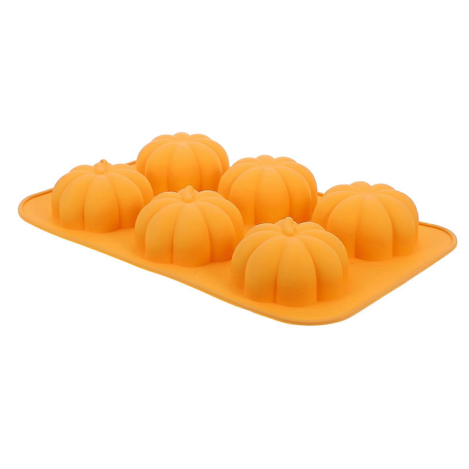 Reusable Chocolate Mold Pumpkin Chocolate Mold for Baking Use 6-Cave