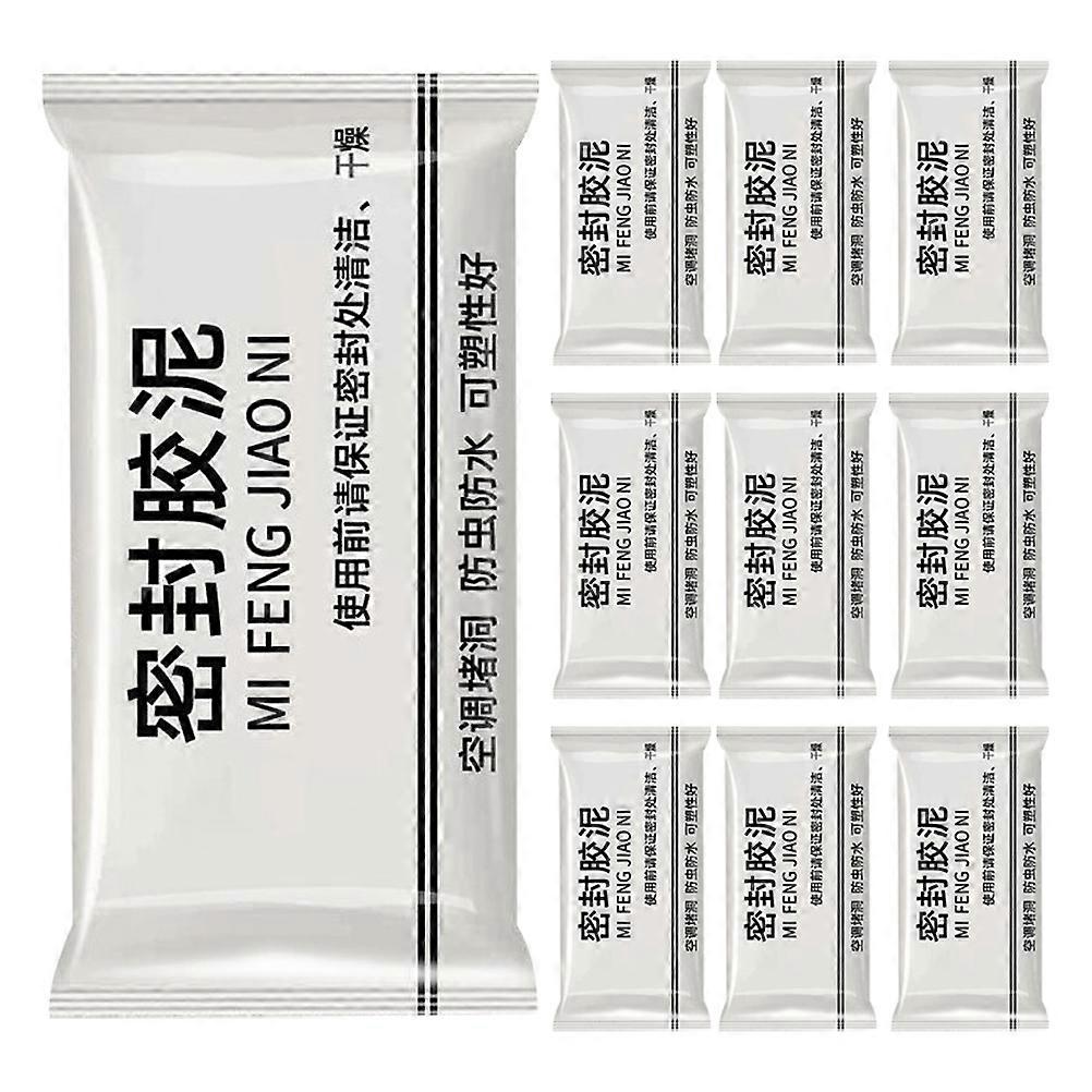 Waterproof Sealant Mud Versatile Clay Sealing with 10Pcs Mastic for Home