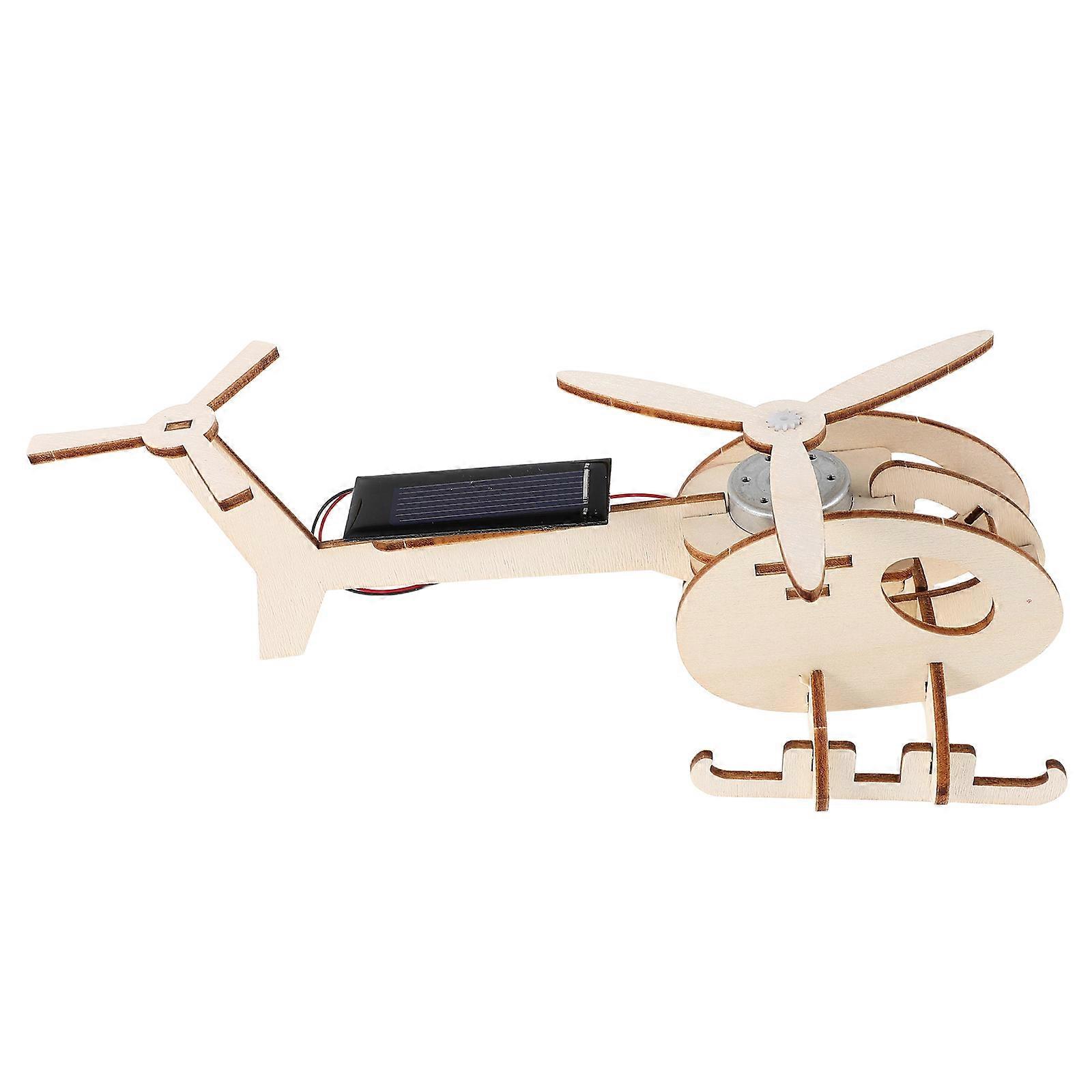 Solar Powered 1Set Solar Powered Helicopter Model Toy for Science