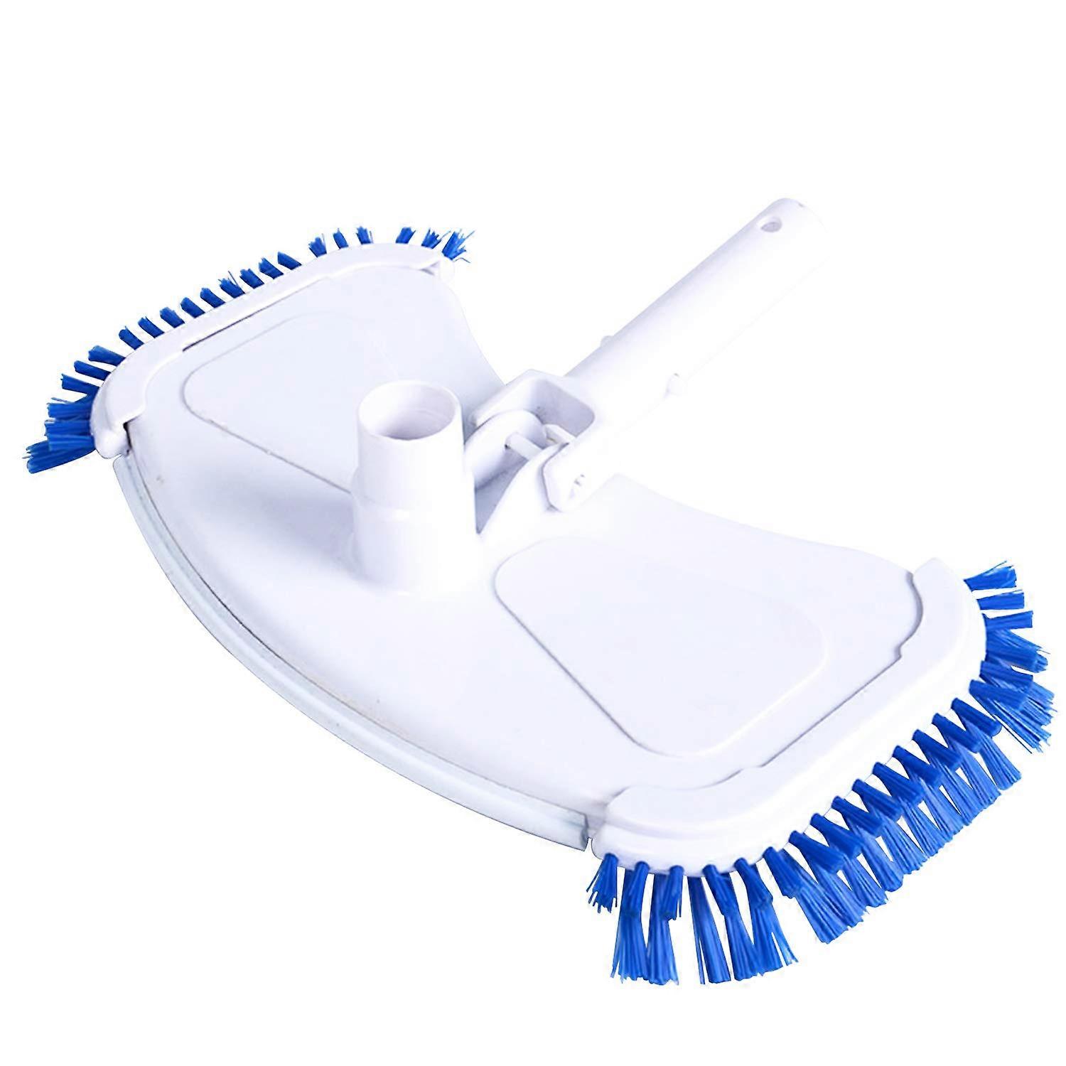 Swimming Pool Vacuum Head Swivel Hose Connection Clip Handle Flexible Cleaning Brush Pool Surface Cleaning Corners