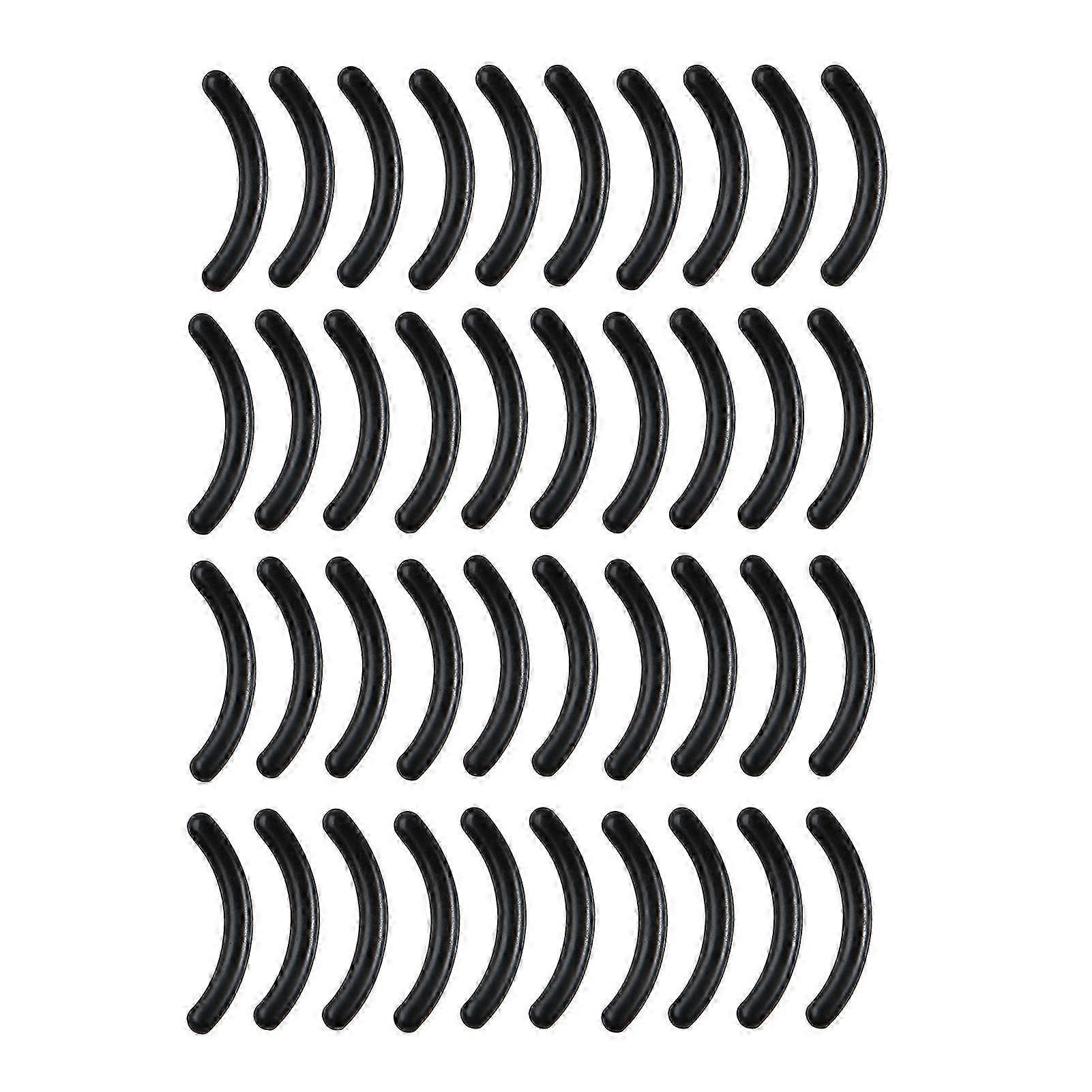 40Pcs Eyelash Curler Pads Fine Workmanship Smooth Surface Heavy-duty Eyelash Curler Refill Replace Pads for Girl