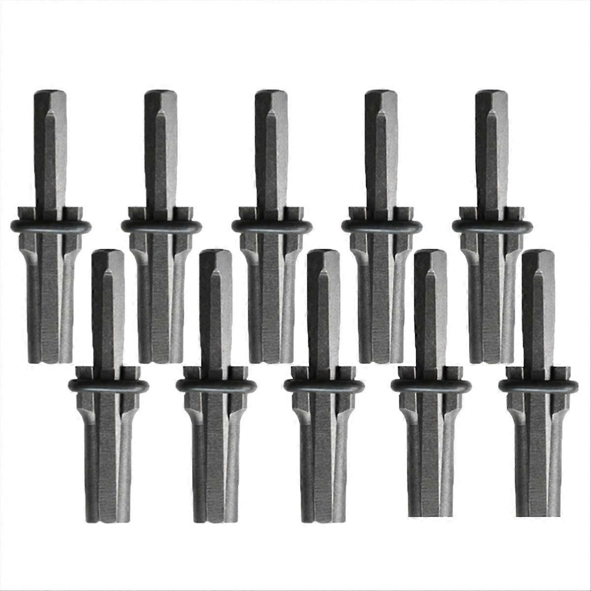 Stone Chisel Quarrying Wedge, Heavy Duty Stone Splitting Tool 10 Pcs