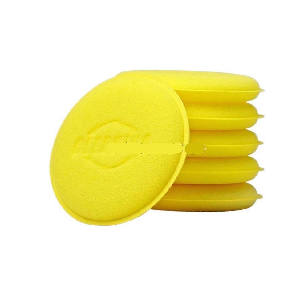 12pcs Car Wax Applicator Pads Density Foam Scratch Polishing Gray Detailing Sponges