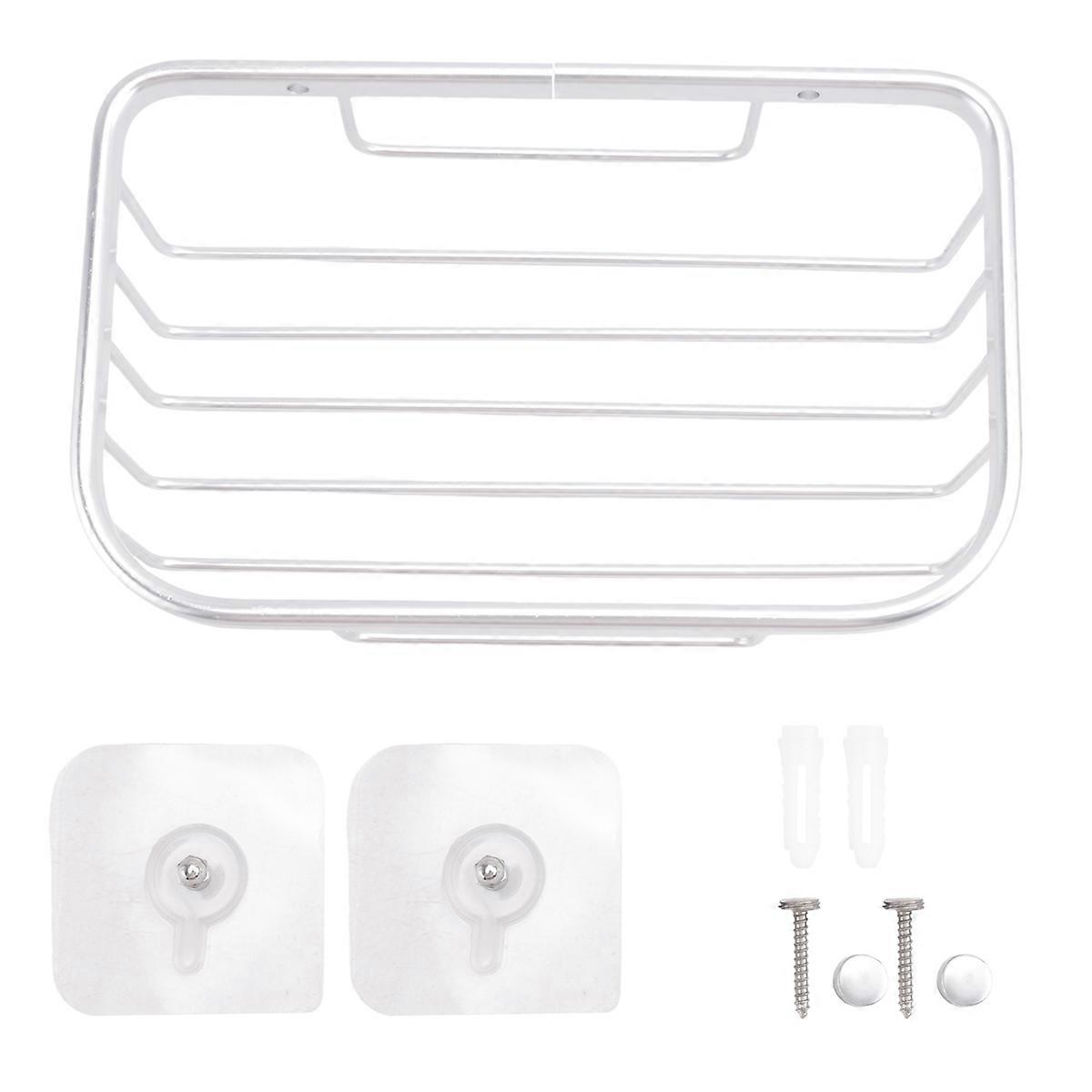 Bathroom Shower Shelf Aluminum Storage Rack Wall Mounted