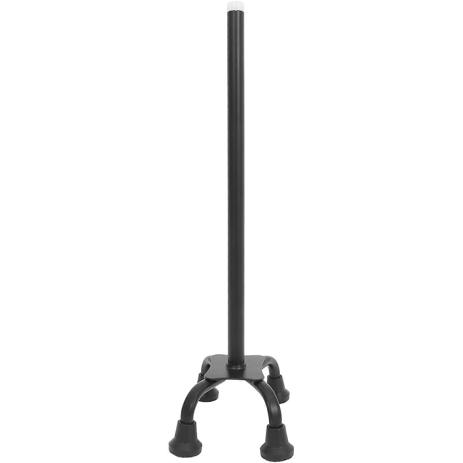 Quad Cane Tips Black Rubber Walking Cane Tip for Elderly Support